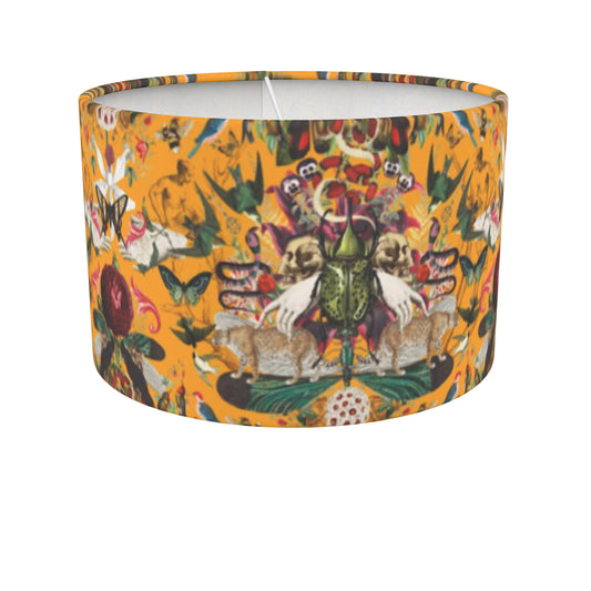 Divine Curio Drum Lamp Shade - Lux Soft Touch Velvet
