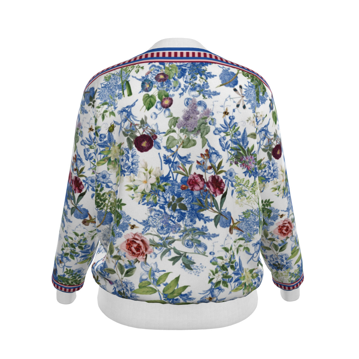 Lady Garden Women's Satin Bomber Jacket