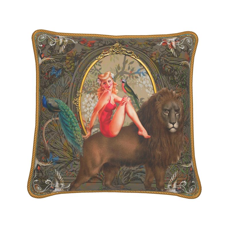 Myrtle Silk Cushion