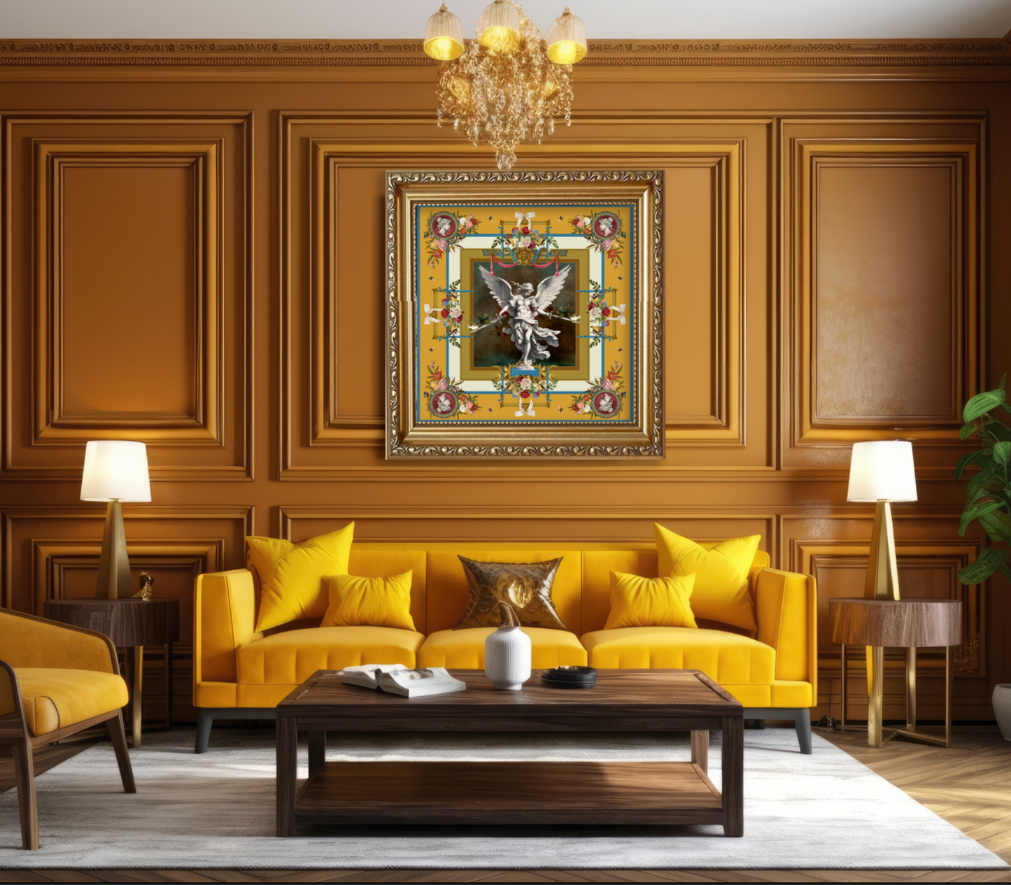 Evangeline Limited Edition Print - Heritage yellow