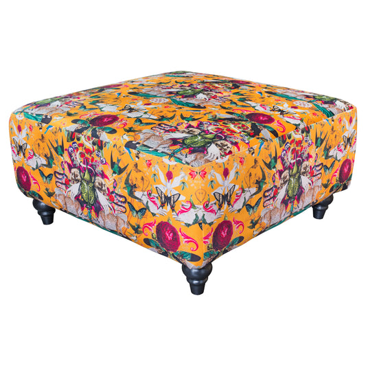 Square Pouffe - Divine Curio