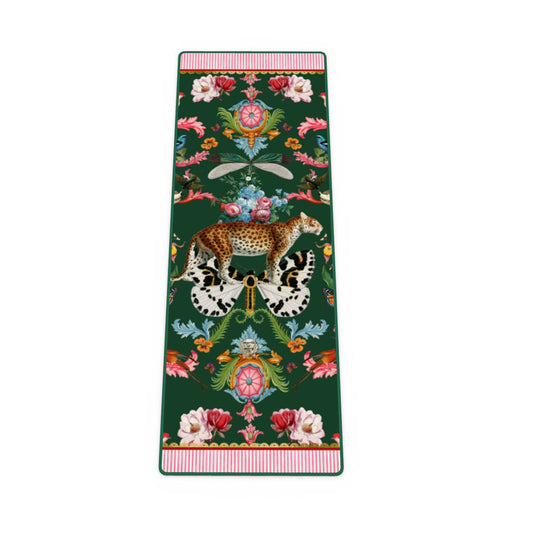 Menagerie Yoga Mat - Racing Green