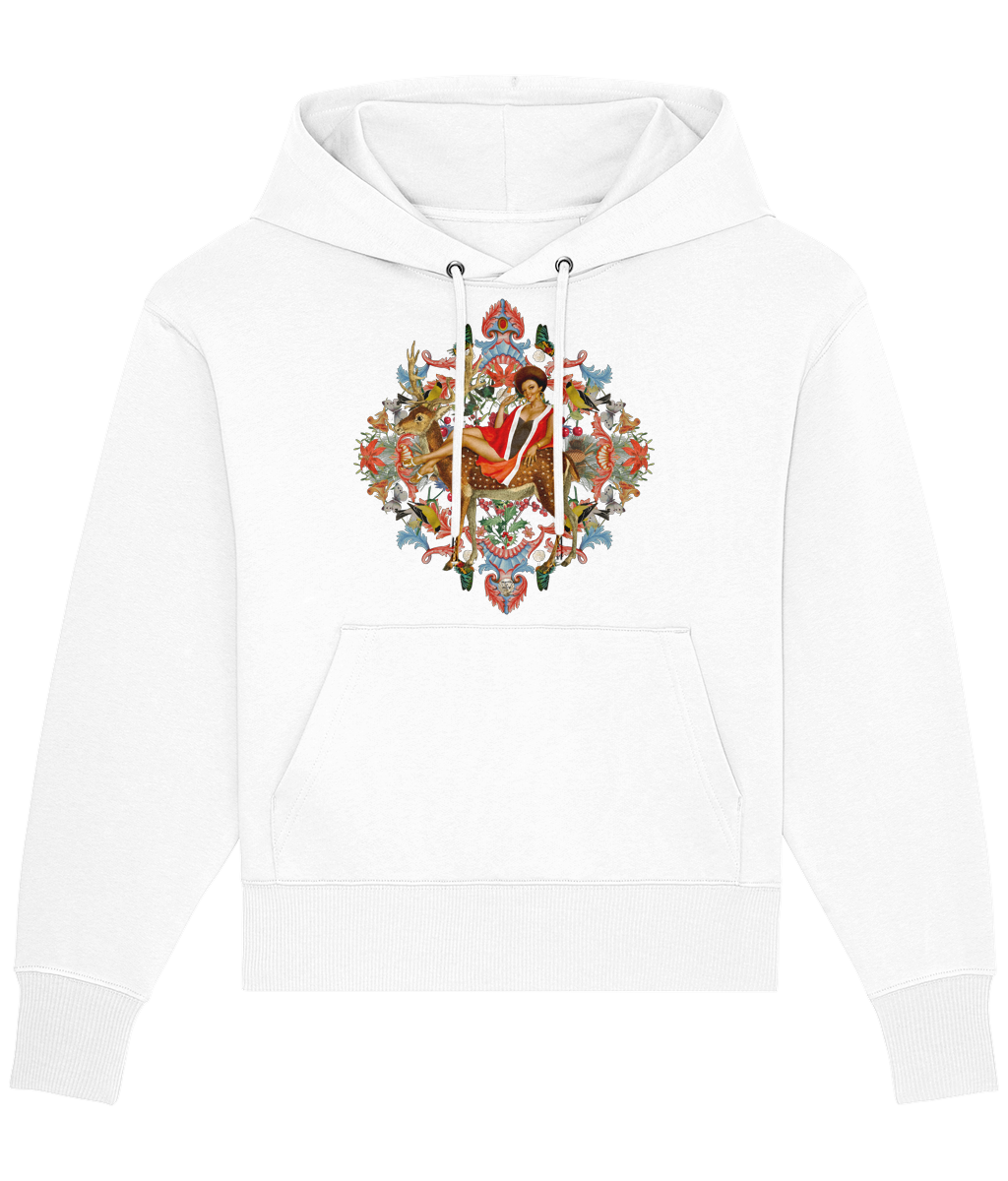 Queenie Christmas Hoodie - Snow White
