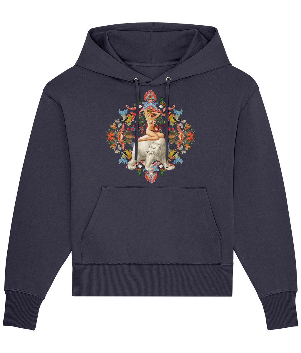 Angel Christmas Hoodie - Navy