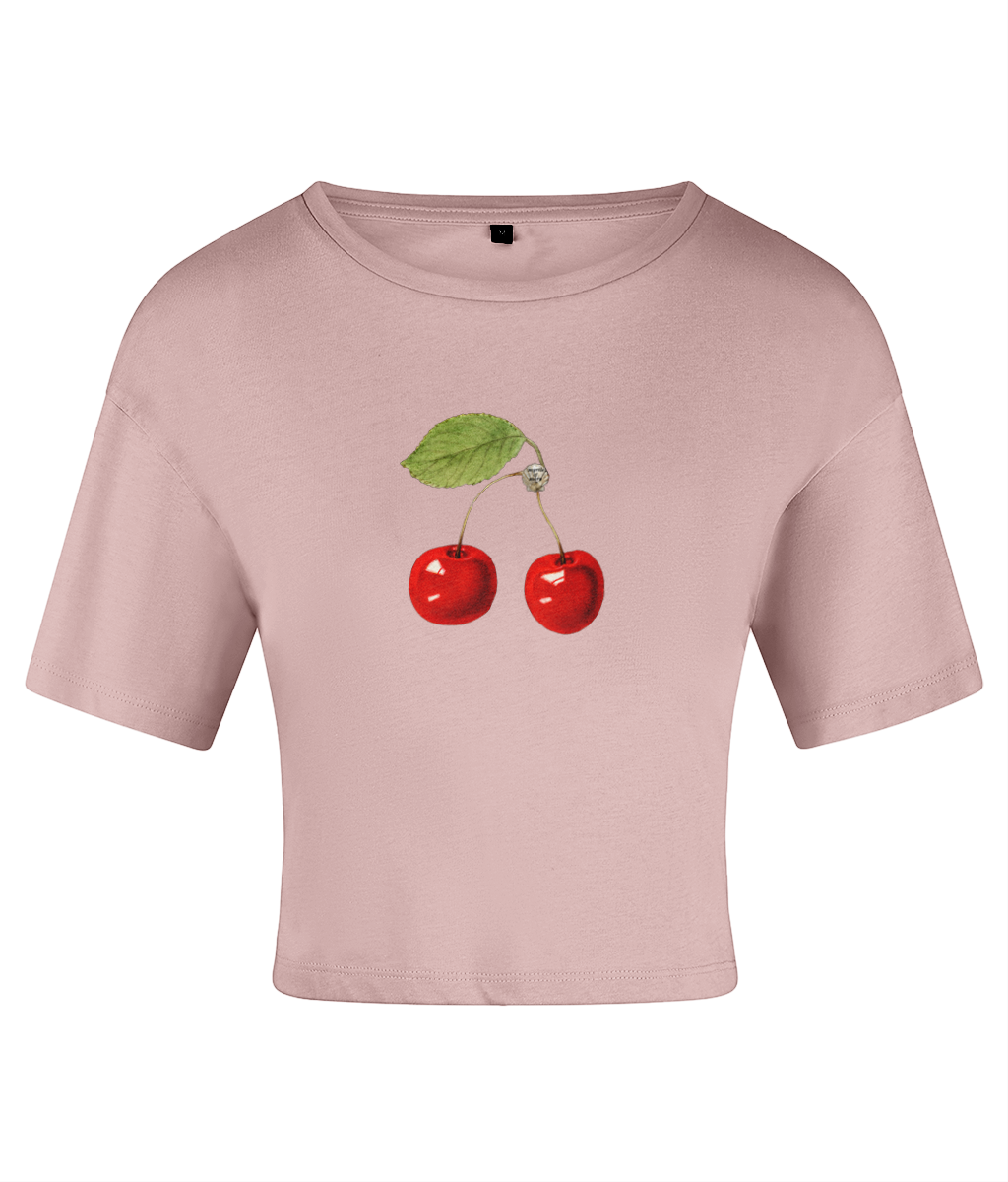 Copy of Cherry Bomb TriDri® Crop Top- Pink