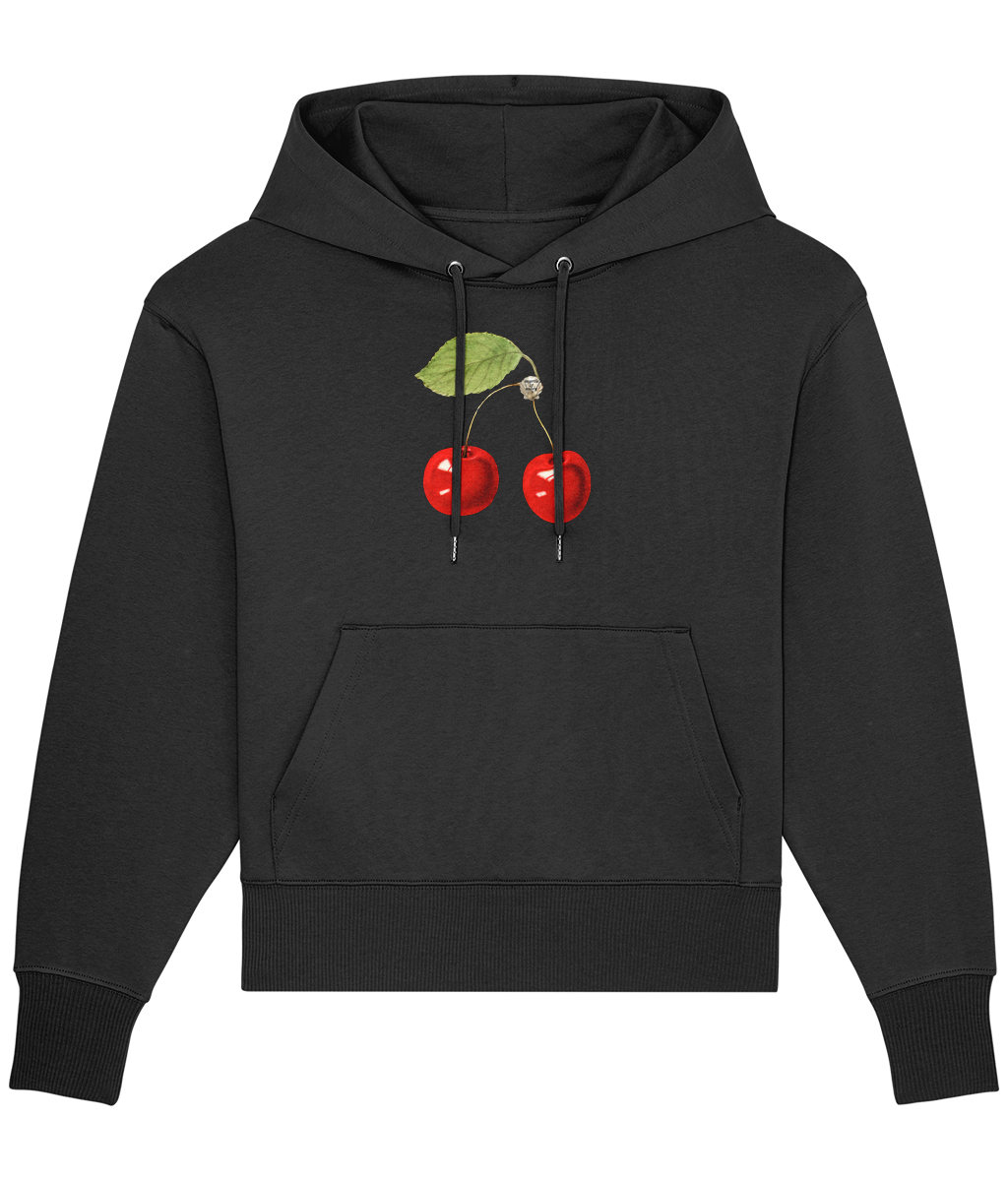 Cherry Bomb Organic Lux Hoodie - Black
