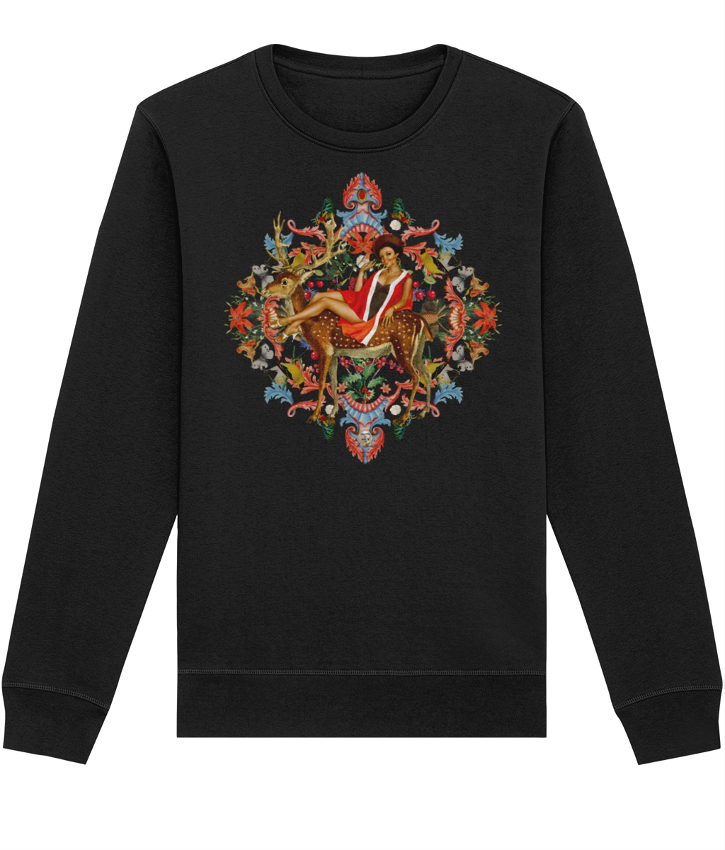 Queenie Christmas Jumper - Black