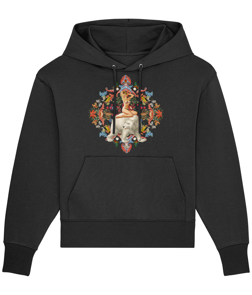 Angel Christmas Hoodie - Black