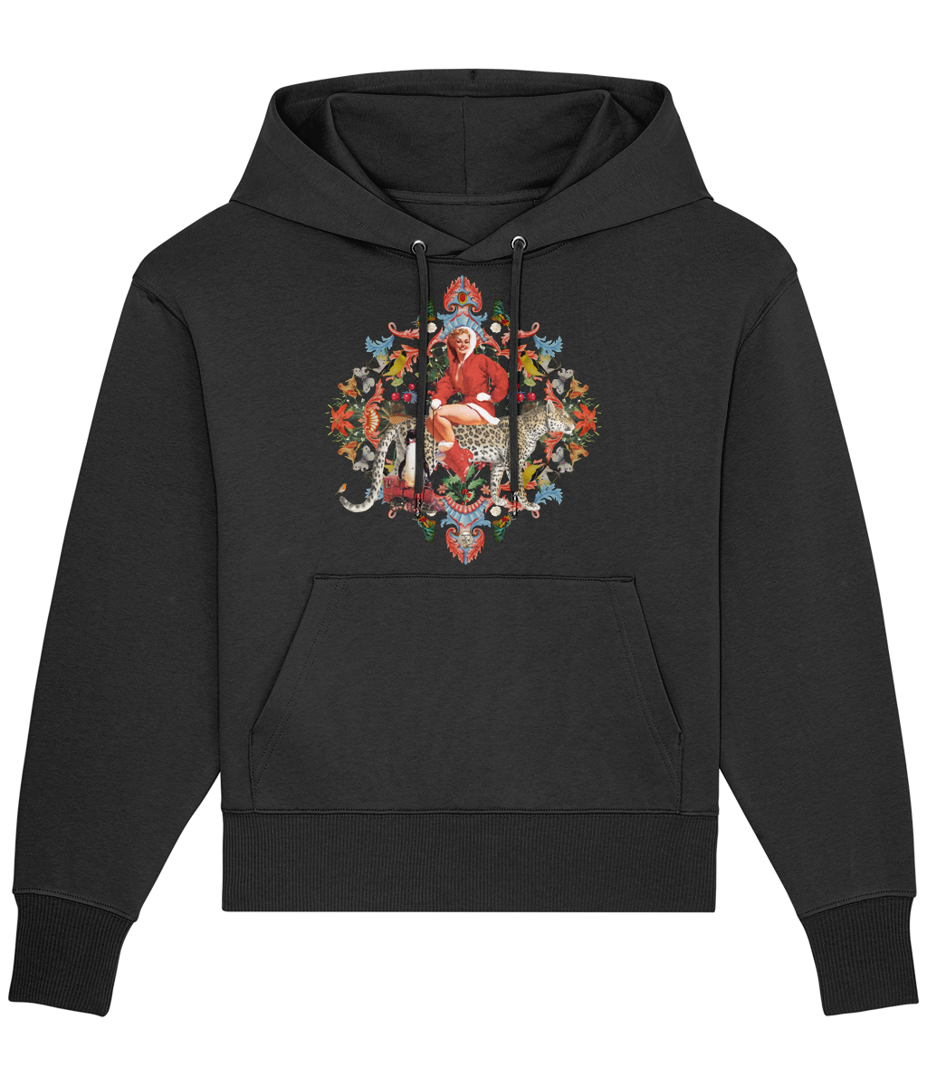 Noelle Christmas Hoodie - Black