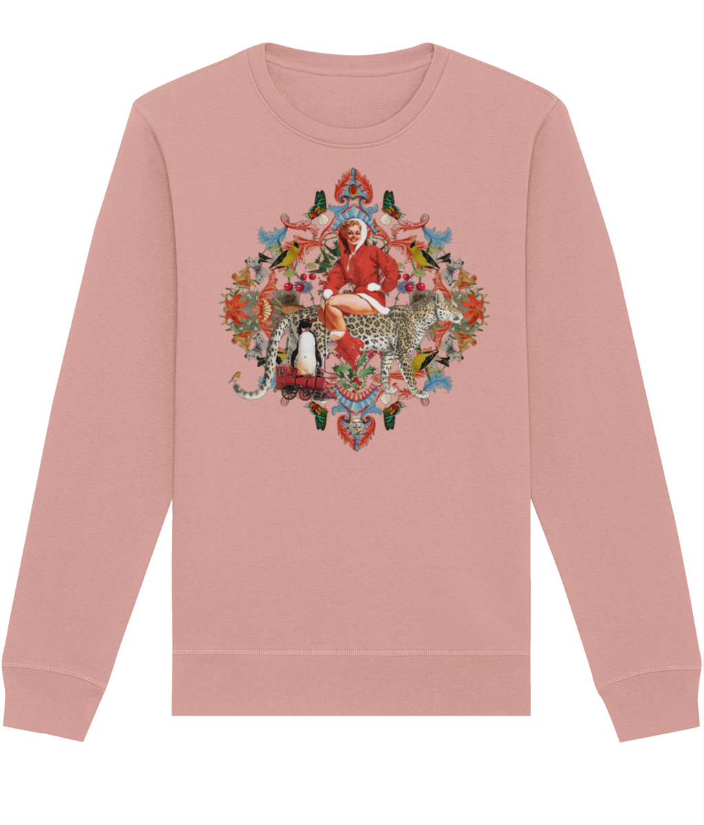Noelle Christmas Jumper - Vintage pink
