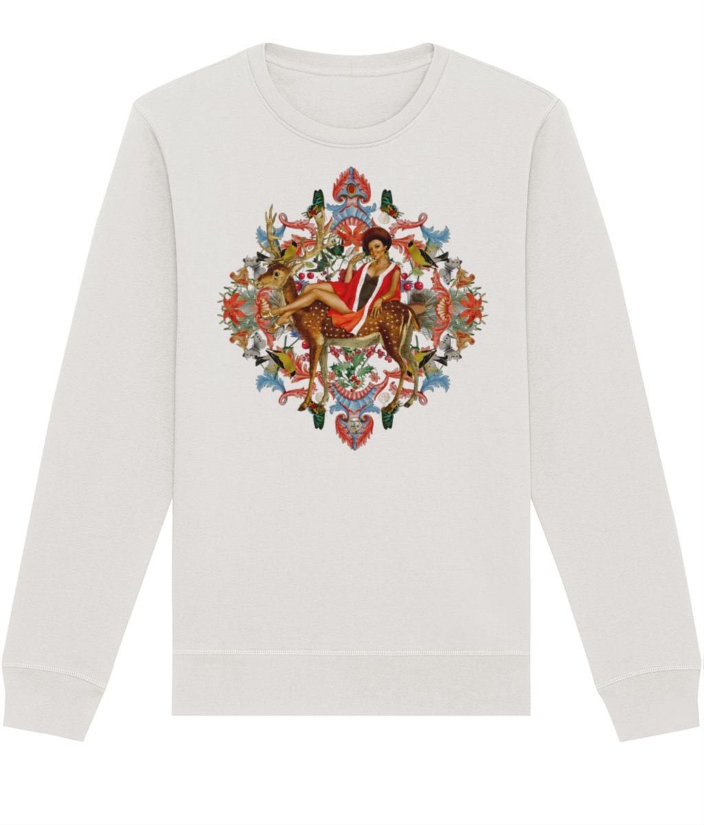 Queenie Christmas Jumper - Vintage White