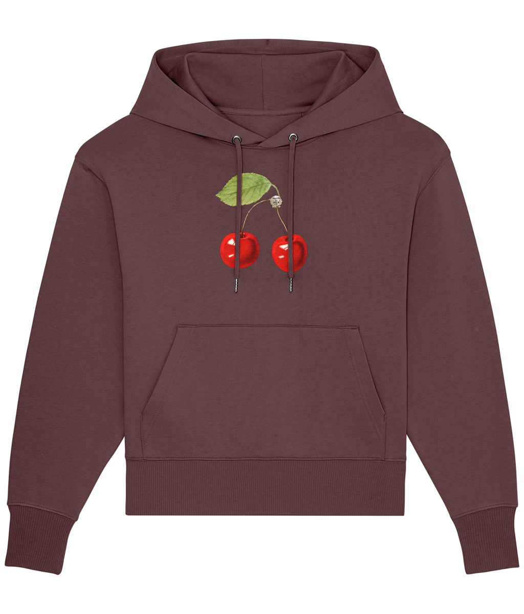 Cherry Bomb Organic Lux Hoodie - Burgundy
