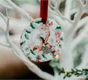 Holly Handmade Ceramic Ornament