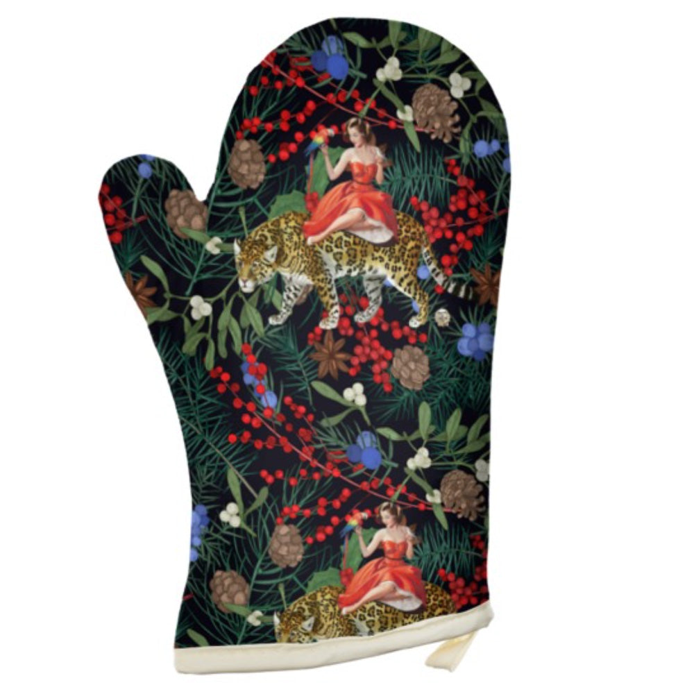 Festive Mary Single Oven Glove