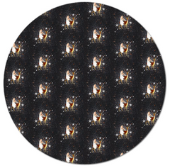 Festive Celeste Round Table Cloth