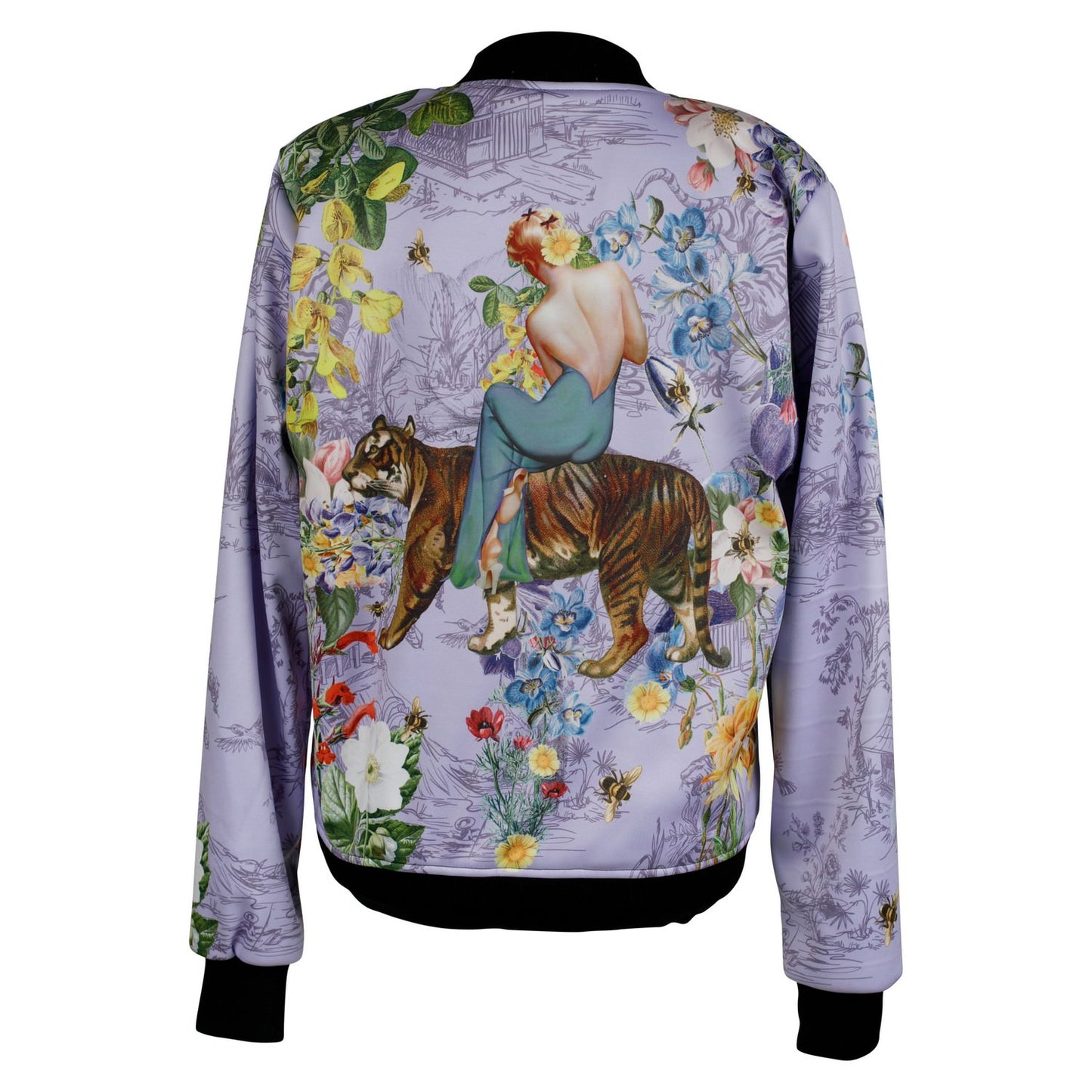 Tigerlily Bomber Periwinkle