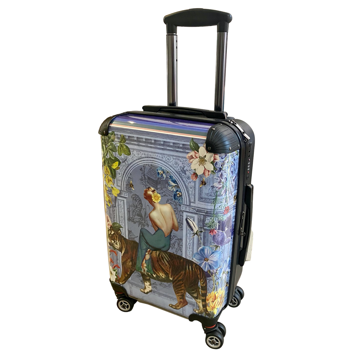 Tigerlily Periwinkle Suitcase