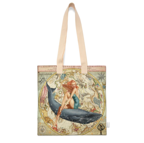 Aquarius - Zodiac Tote Bag