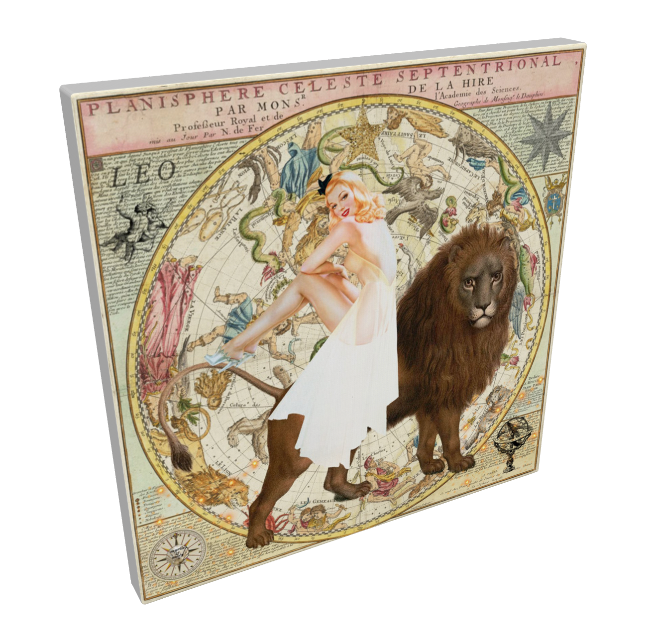 Leo Zodiac Canvas