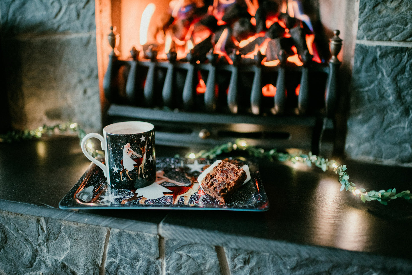 Festive Celeste Small Tray