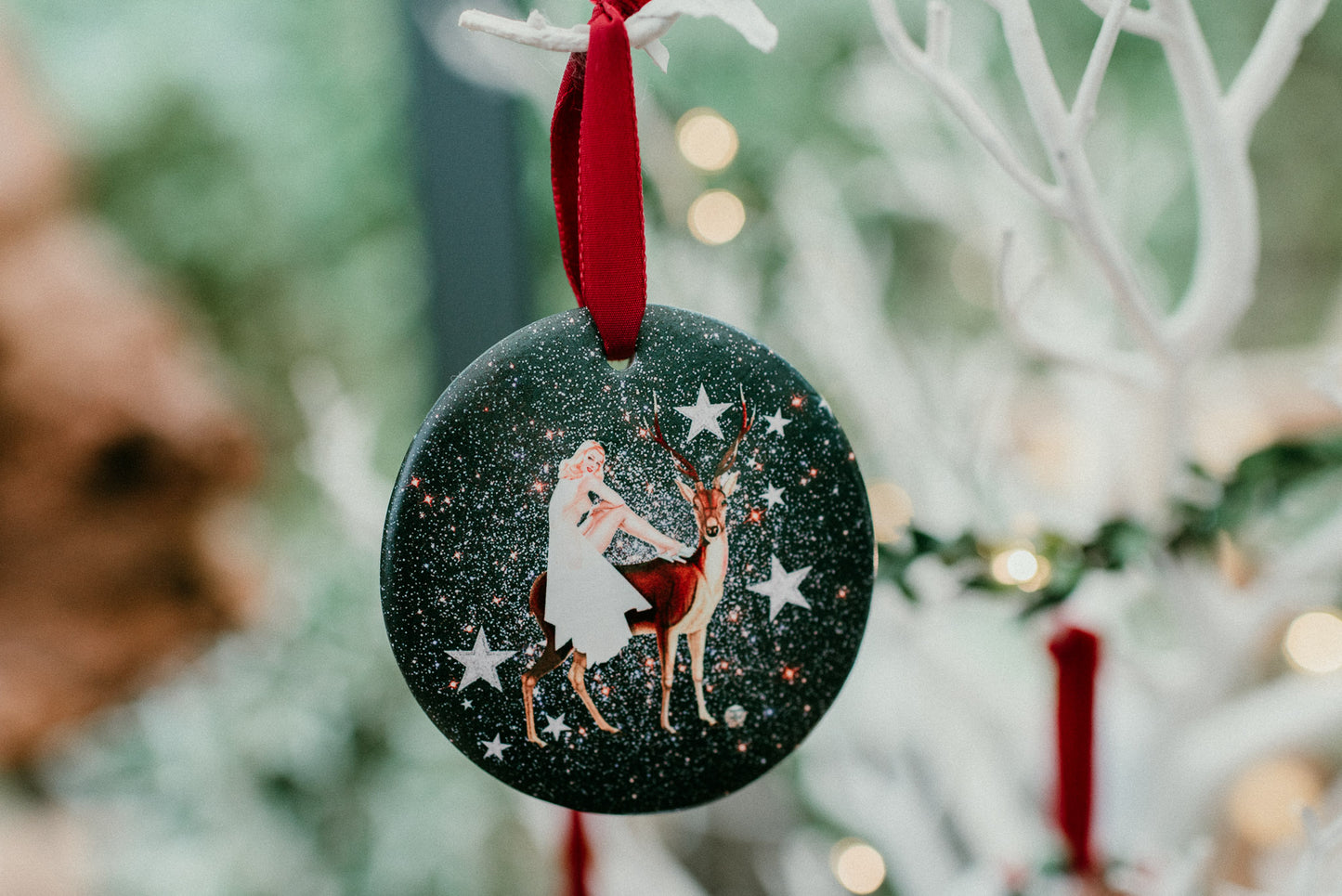 Festive Celeste Handmade Christmas Ornament