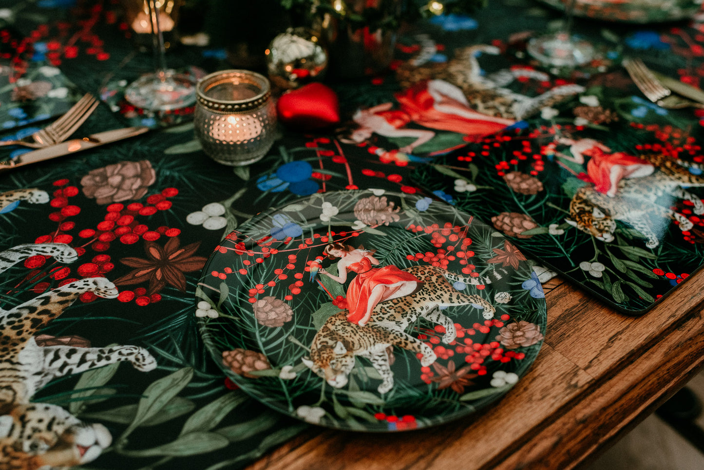 Festive Mary Bone China Plate