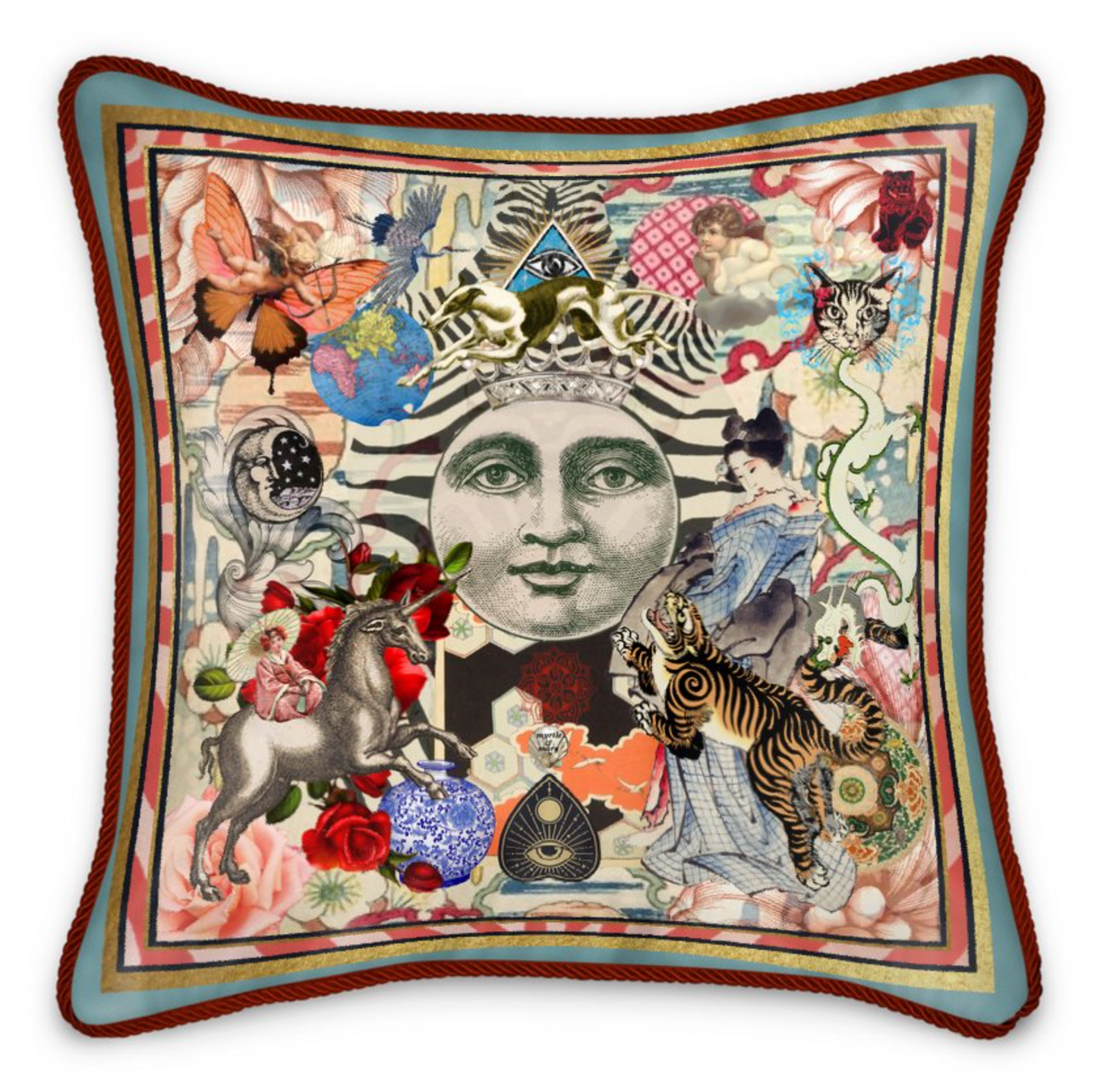 Davinia Silk Cushion