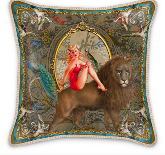 Myrtle Silk Cushion