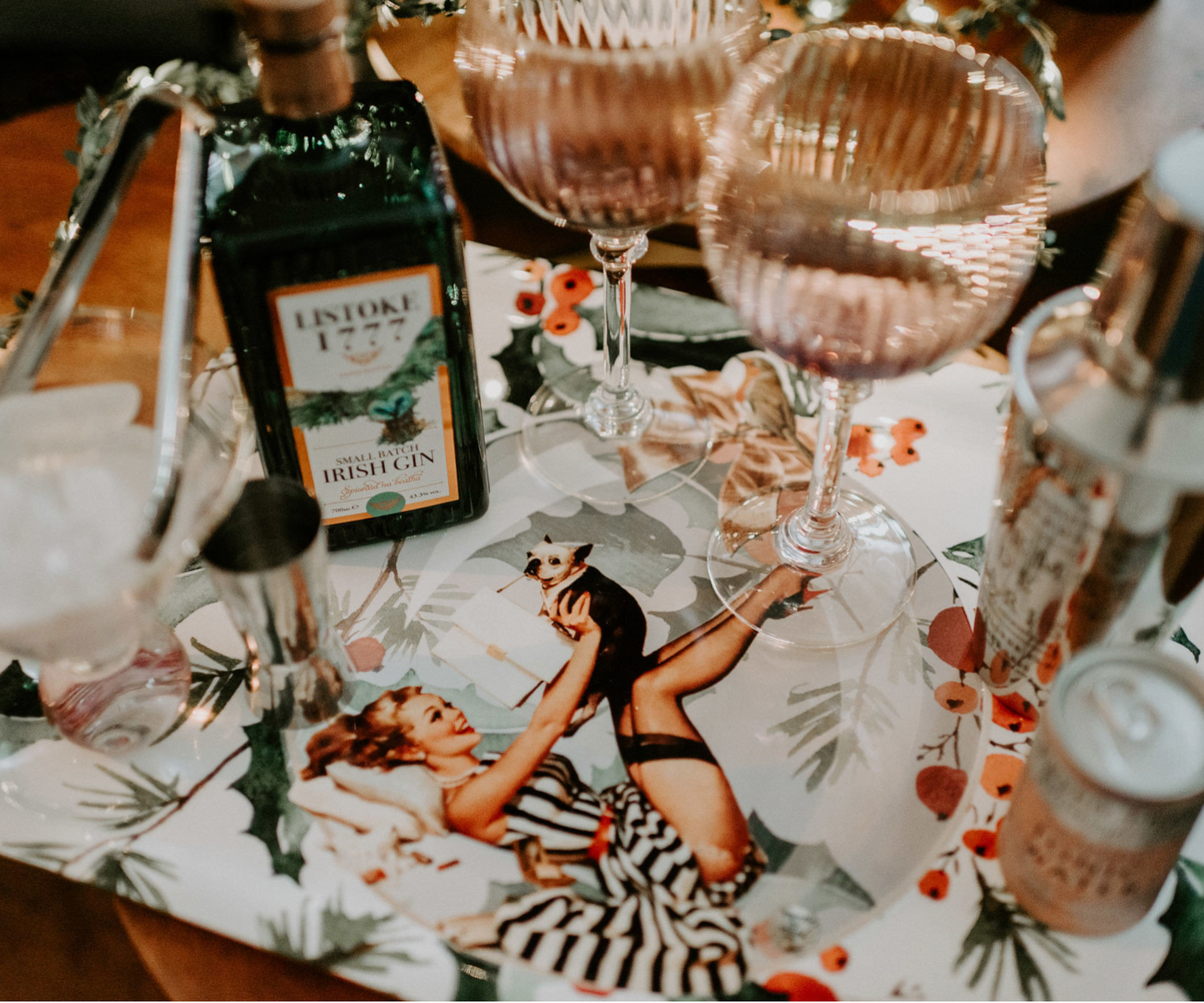 Holly Bone China Plate