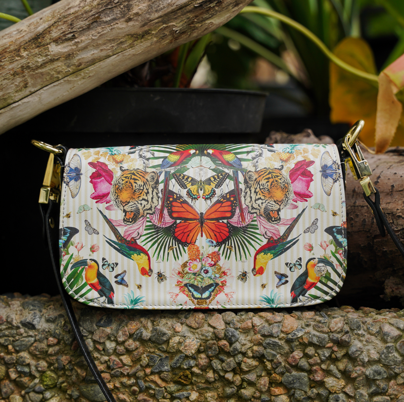 Paradise Lost "Day" - Cross Body Clutch Handbag
