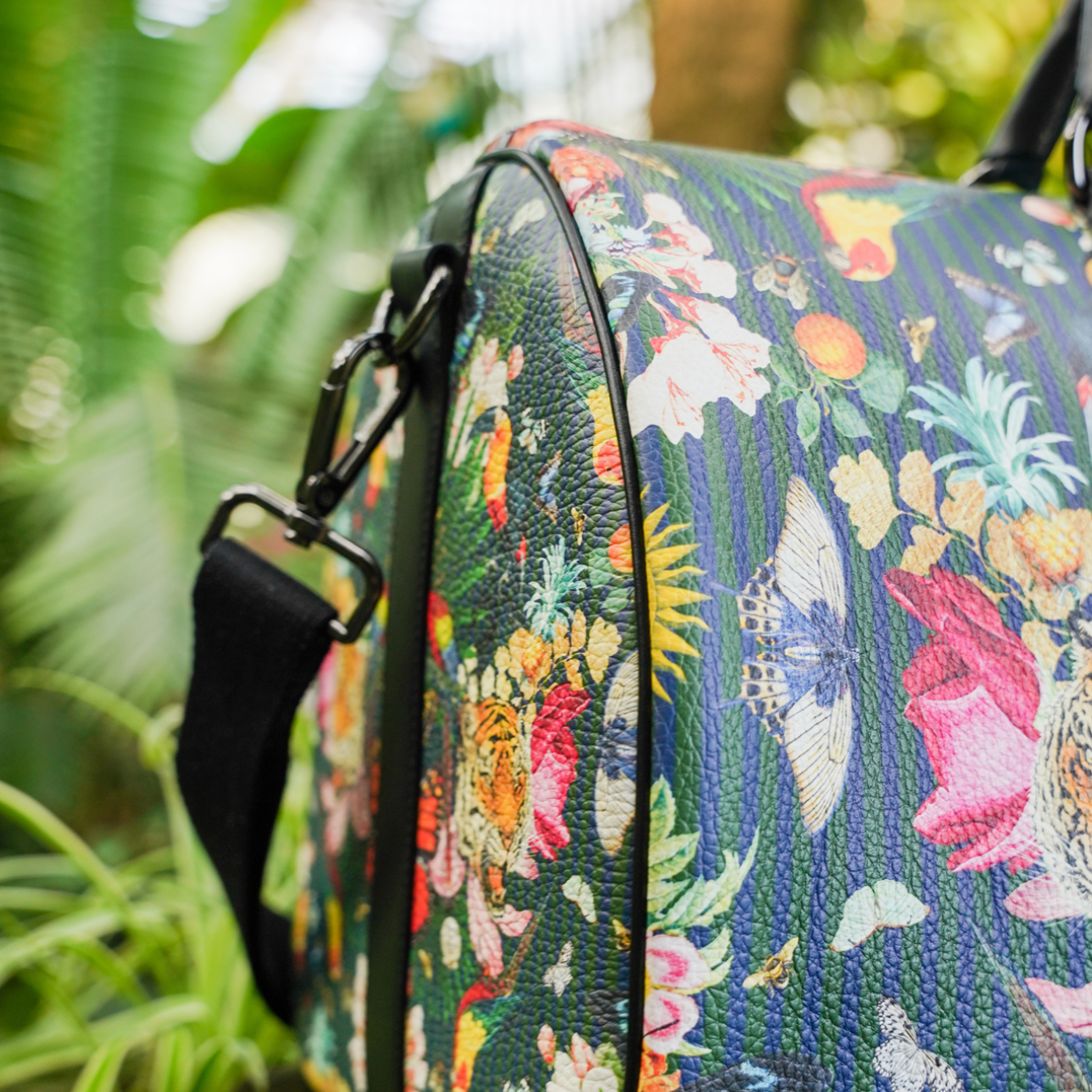 Paradise Lost "Night" - Weekender Leather Duffle Bag