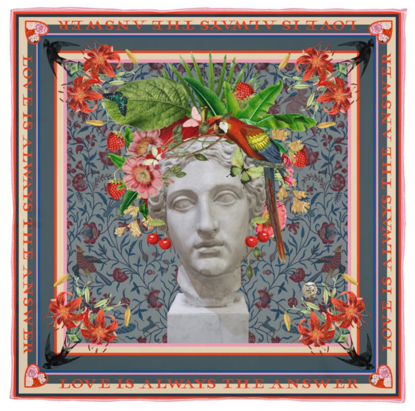 Fifi Georgette Silk Scarf