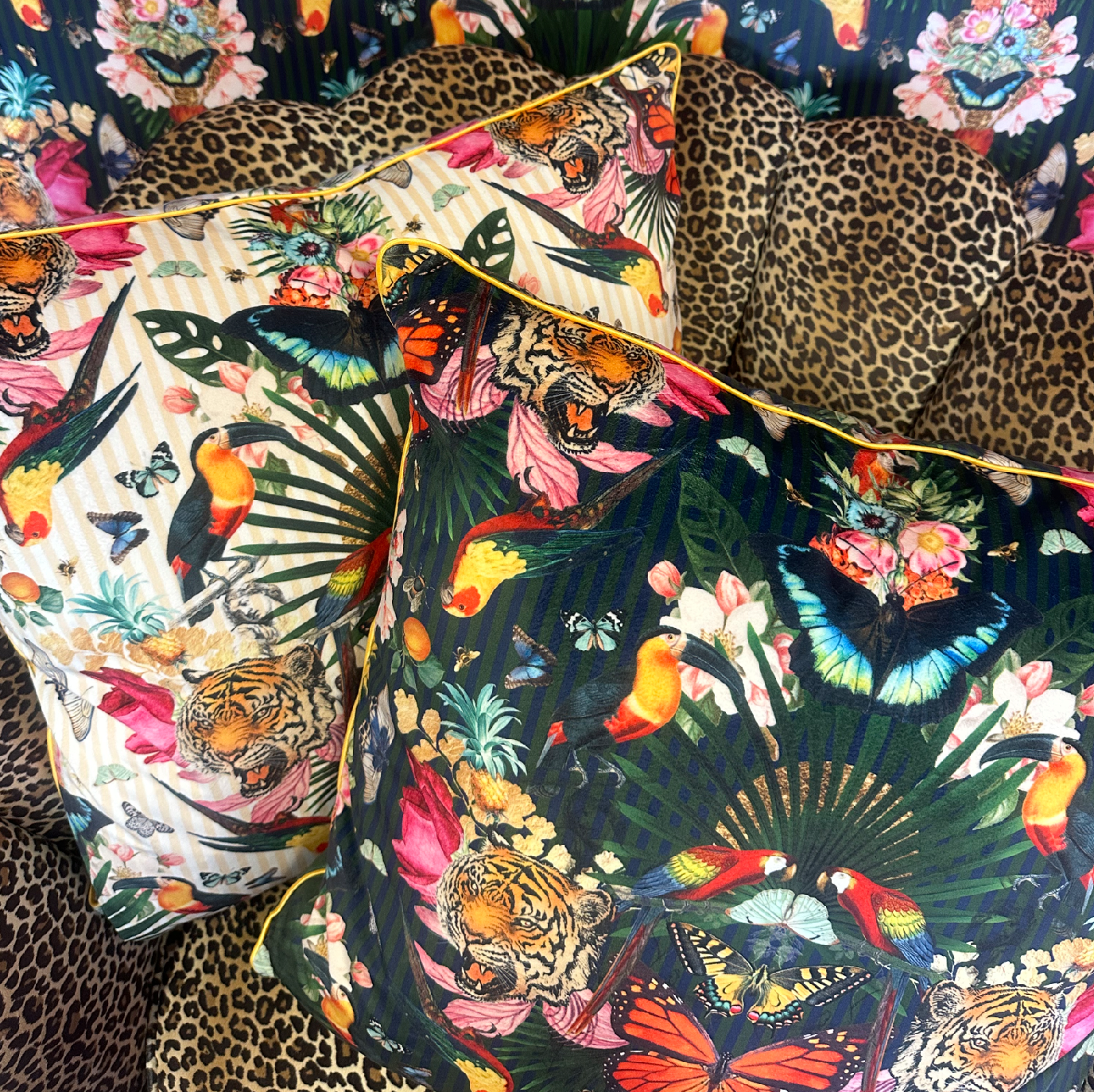 Paradise Lost "Night" - Luxury Velvet Cushion