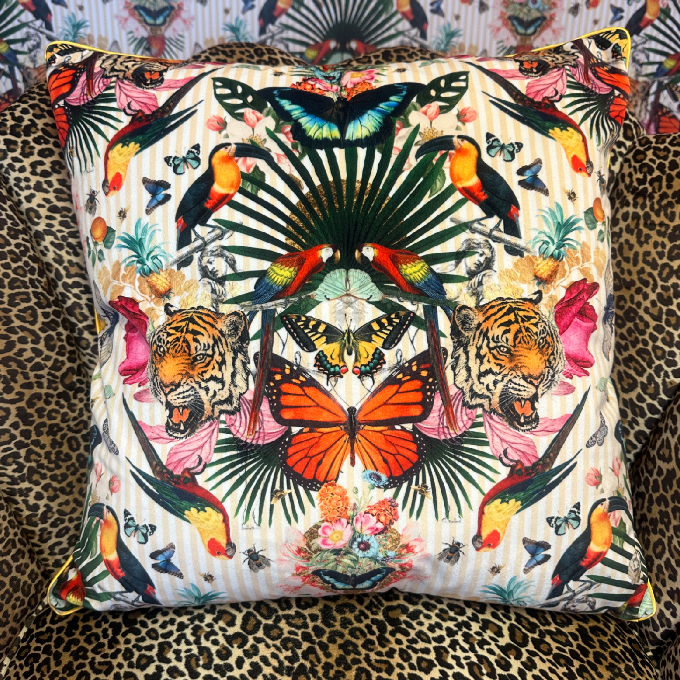 Paradise Lost "Day" - Luxury Velvet Cushion