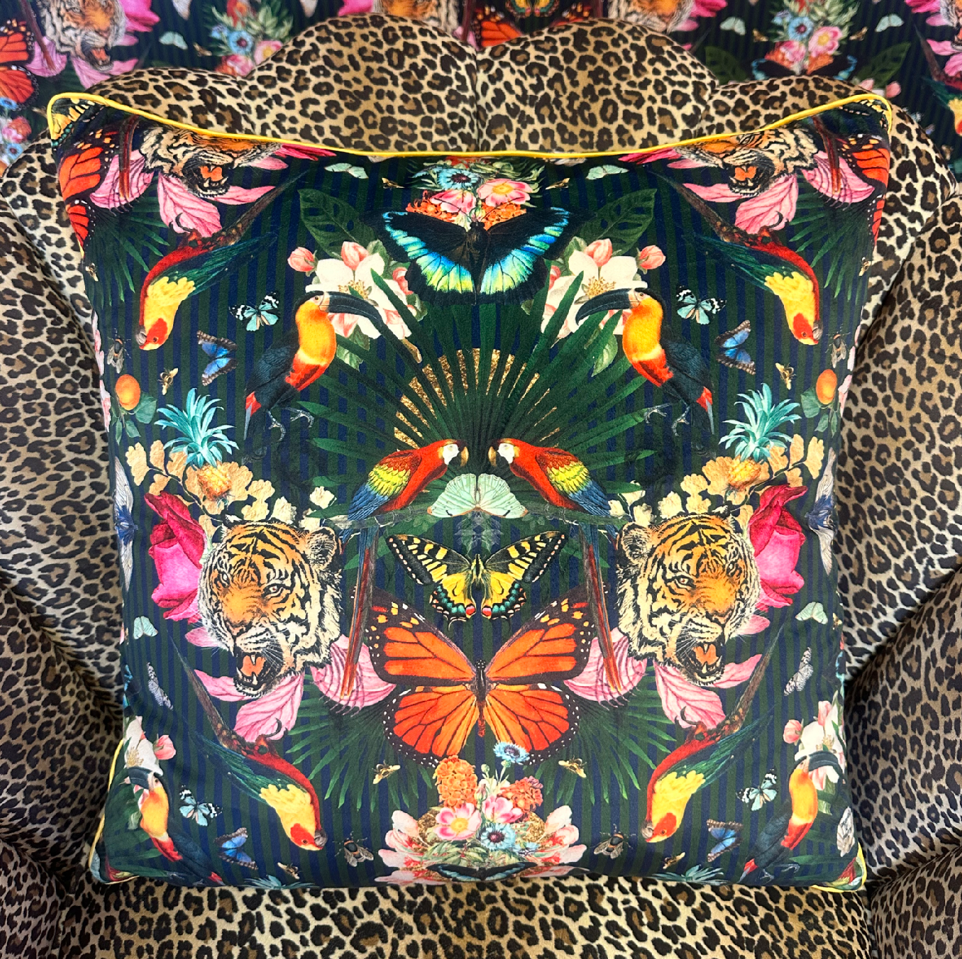 Paradise Lost "Night" - Luxury Velvet Cushion