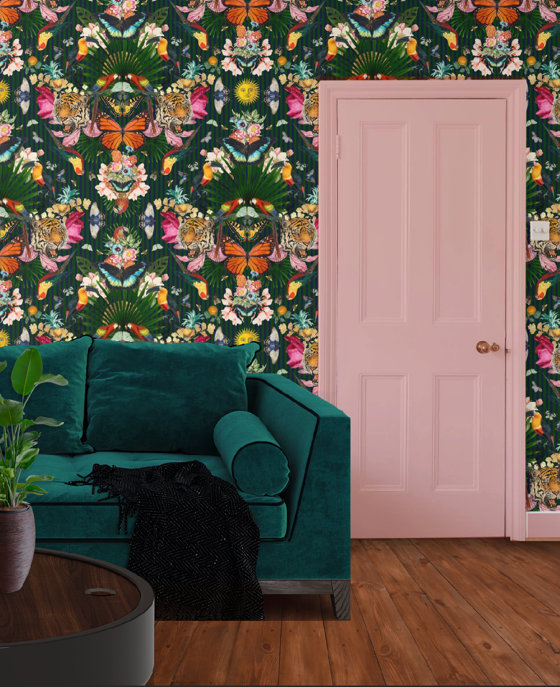 Paradise Lost Night Luxury Wallpaper 70cm