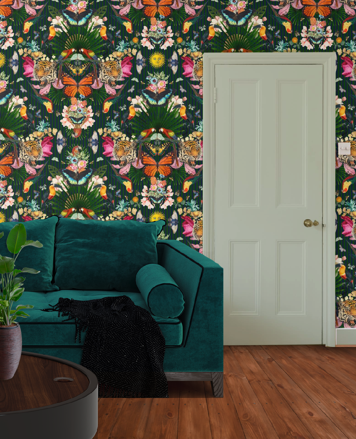 Paradise Lost Night Luxury Wallpaper 70cm