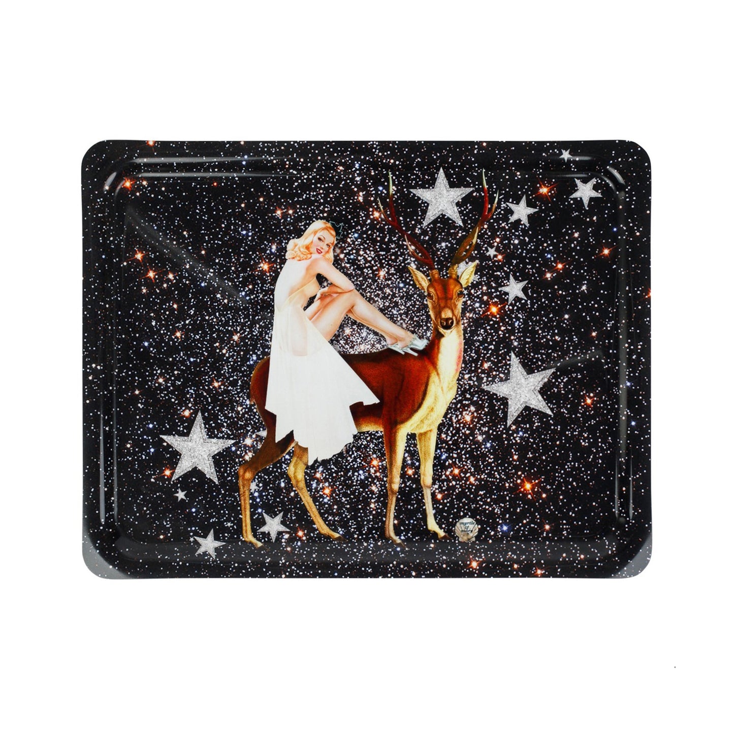 Festive Celeste Small Tray