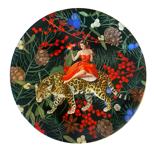 Festive Mary Bone China Plate