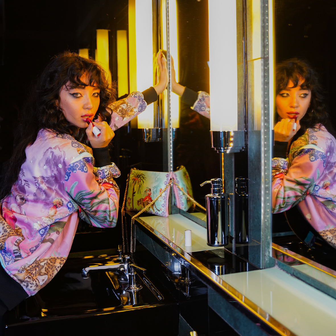 Mary Bomber Jacket - Pink