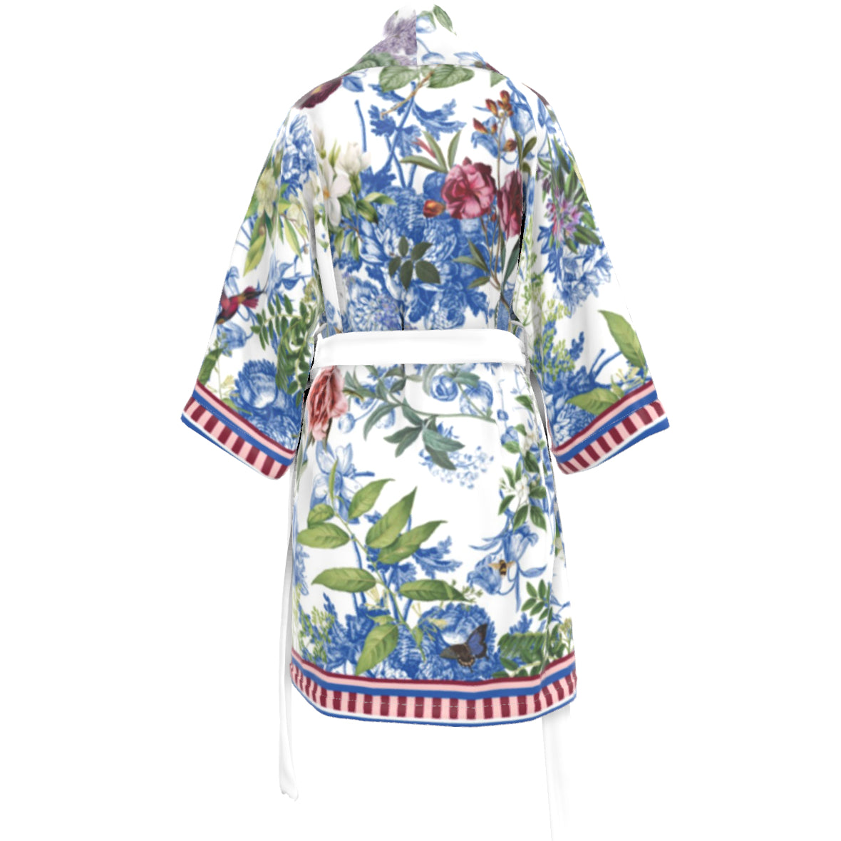 Lady Garden Silk Kimono