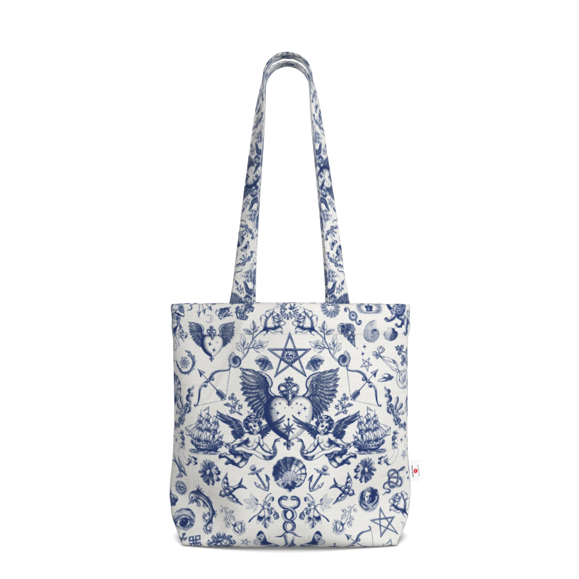 Tattoo Angel Tote Bag