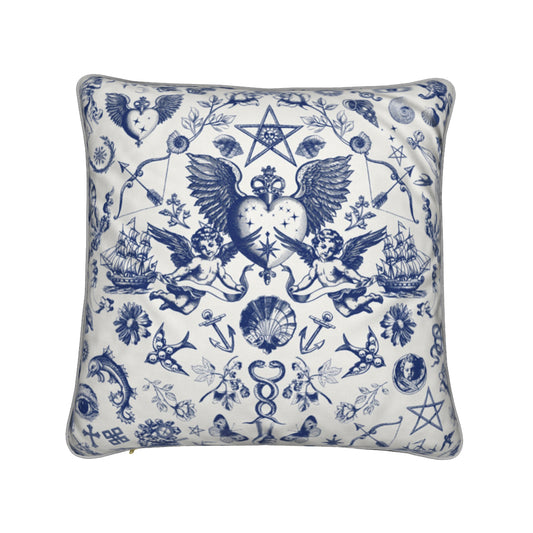 Tattoo Angel  Luxury Velvet Cushion