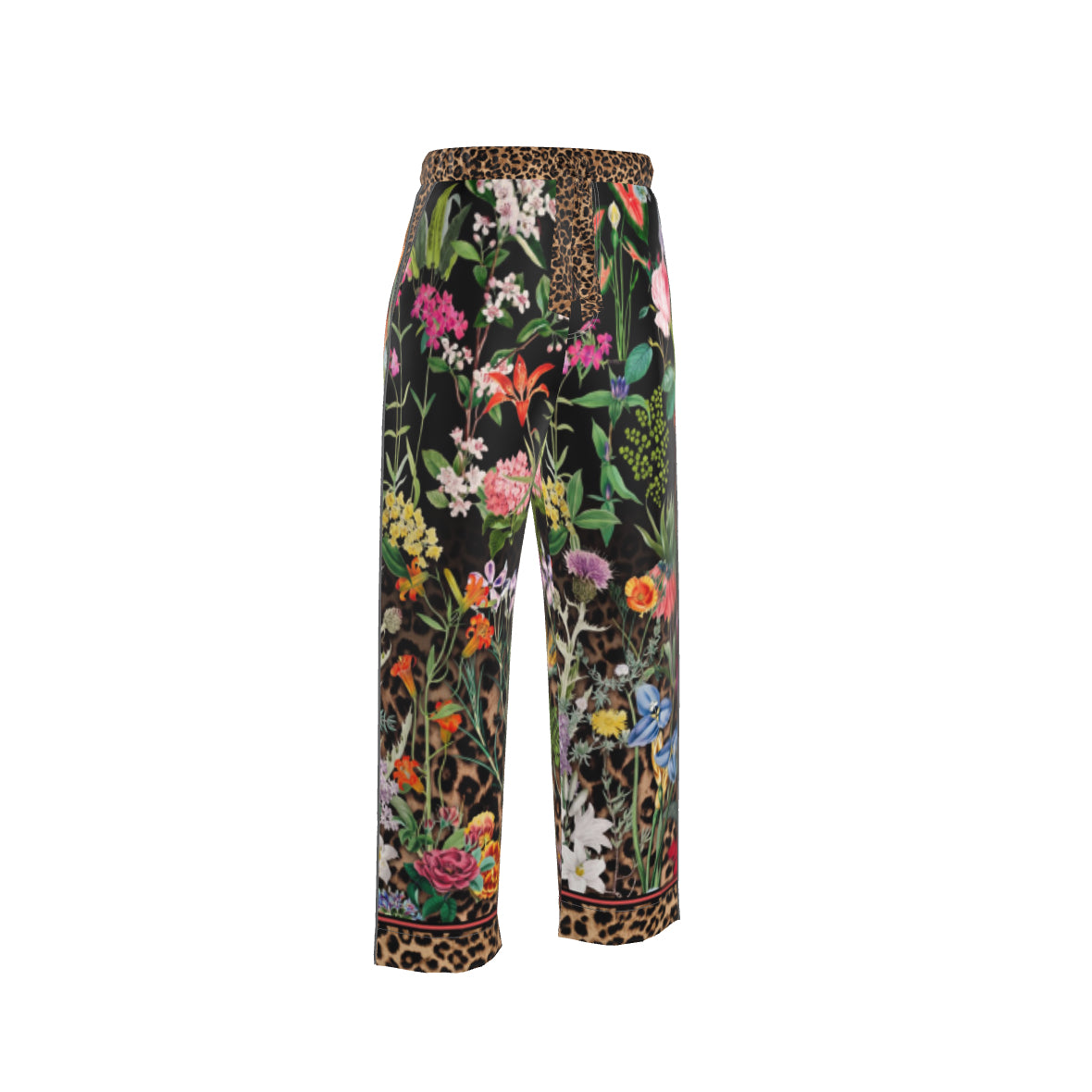 Bloom Fade Leopard Silk Bottoms