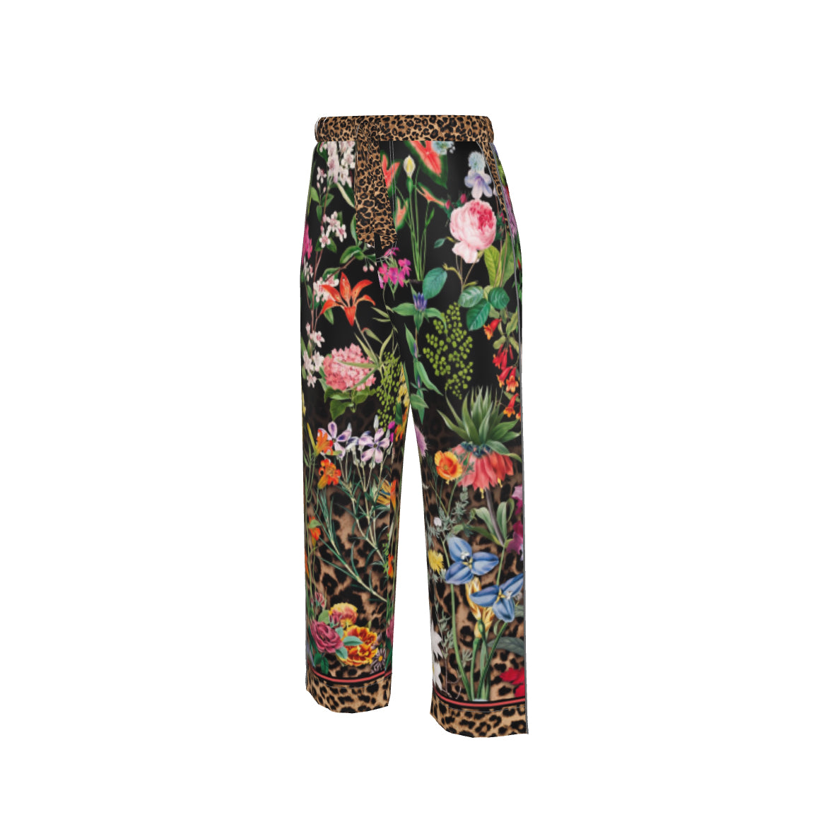 Bloom Fade Leopard Silk Bottoms