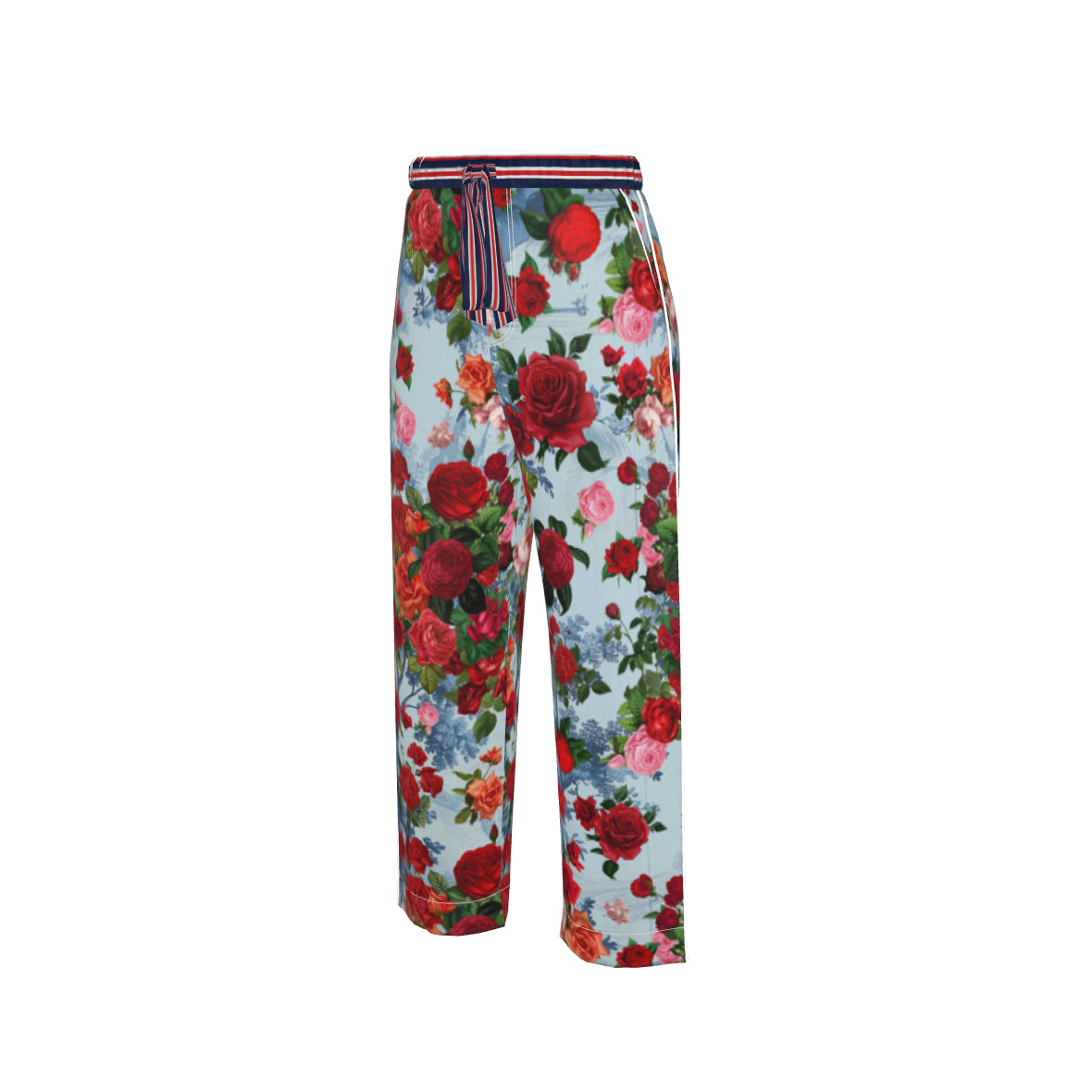 Rose Toile Silk Bottoms