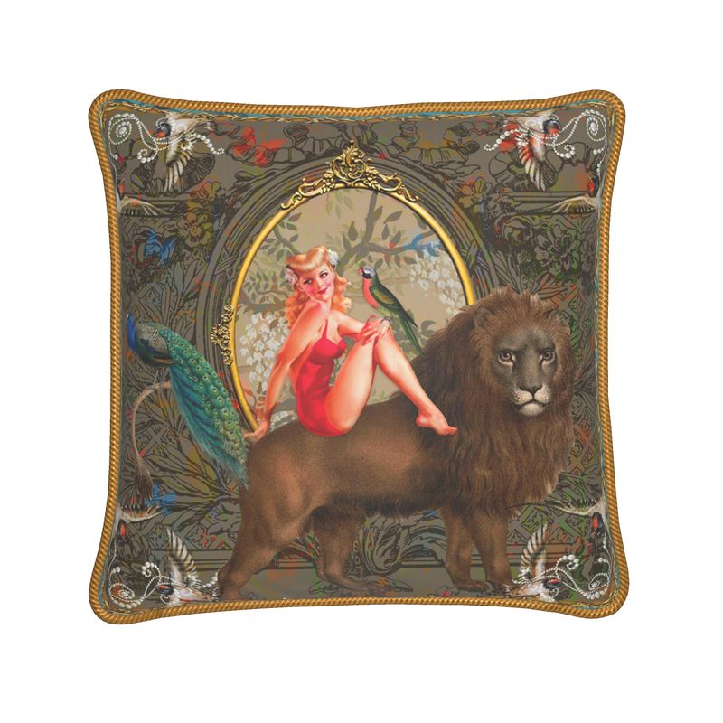 Myrtle Silk Cushion