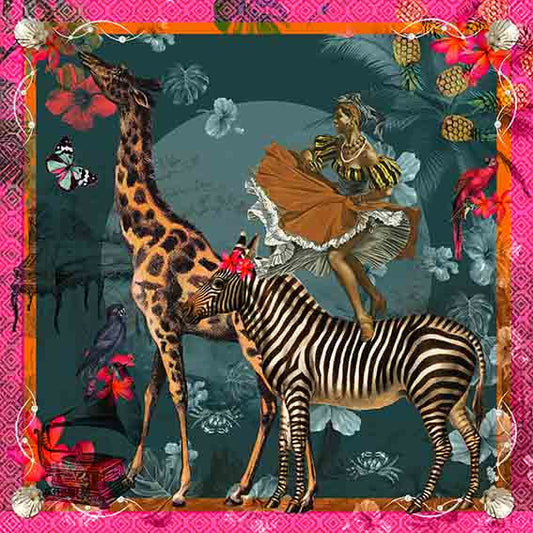 RiRi Teal Limited Edition Print - SALE