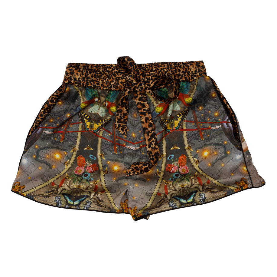 Paradise Cirque Silk Pyjama Shorts