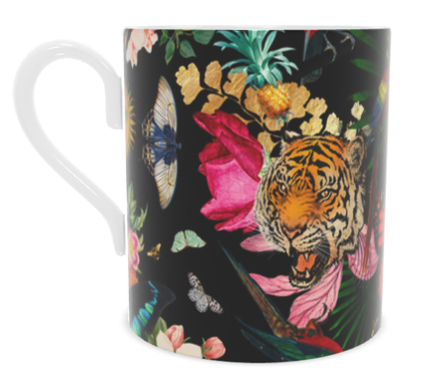 Paradise Lost 'Noir' Bone China Coffee Cup